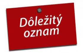 Dôležitý oznam