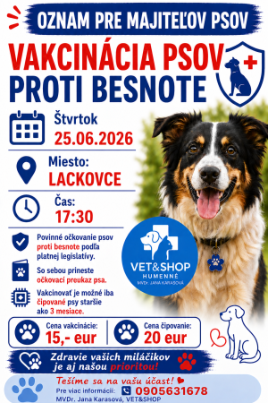 Vakcinácia proti besnote