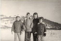 Fotky zima 1970